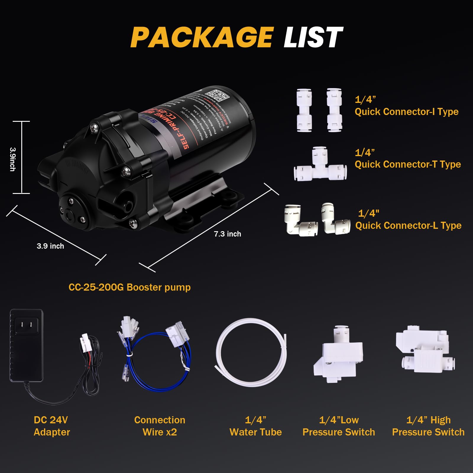 SIECCY 24V DC assembly simplifies DIY installation.