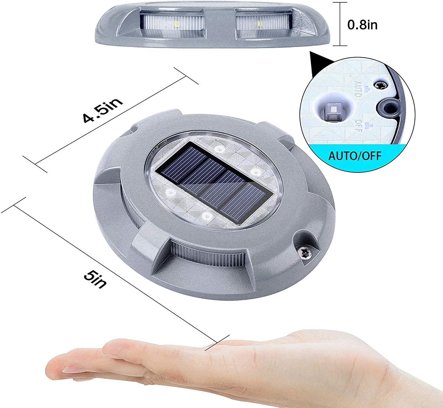 SIEDiNLAR IP68 blue outdoor light for reliable weatherproof performance.