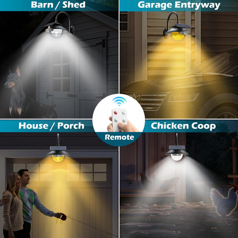SIEDiNLAR weather-resistant barn light designed to endure outdoor conditions.