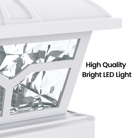 Durable ABS exterior withstands heat, rain, and snow.
