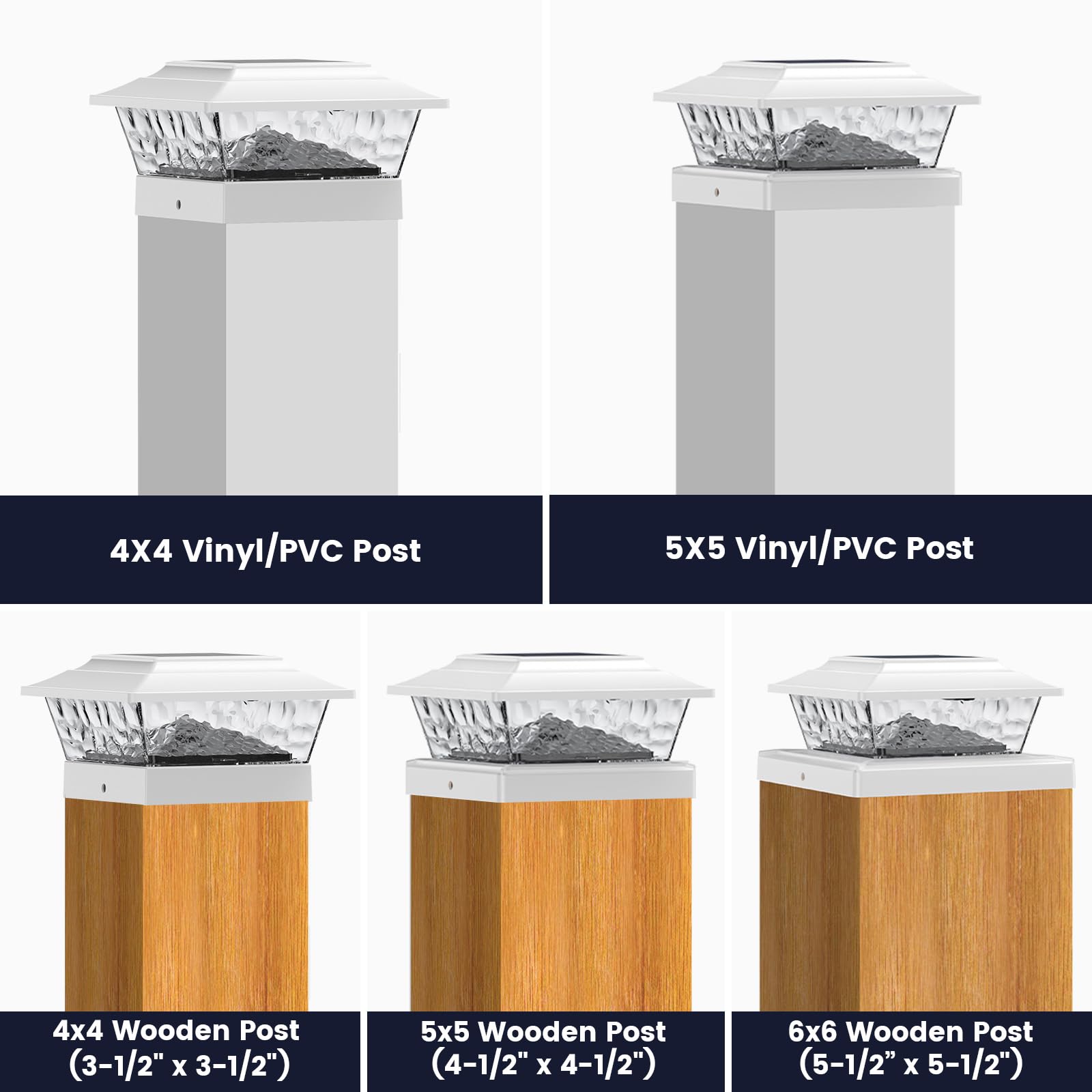 SIEDiNLAR two-pack boosts deck and garden ambiance with solar lighting.