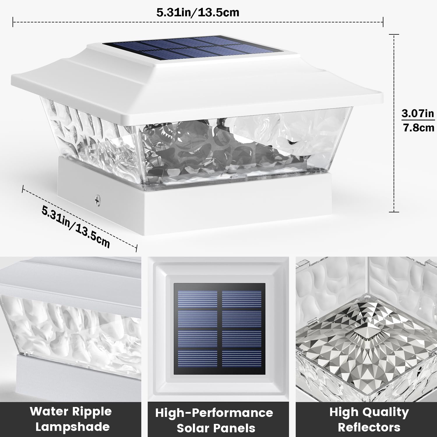 SIEDiNLAR weather resistant design stands up to sun, rain, and snow.
