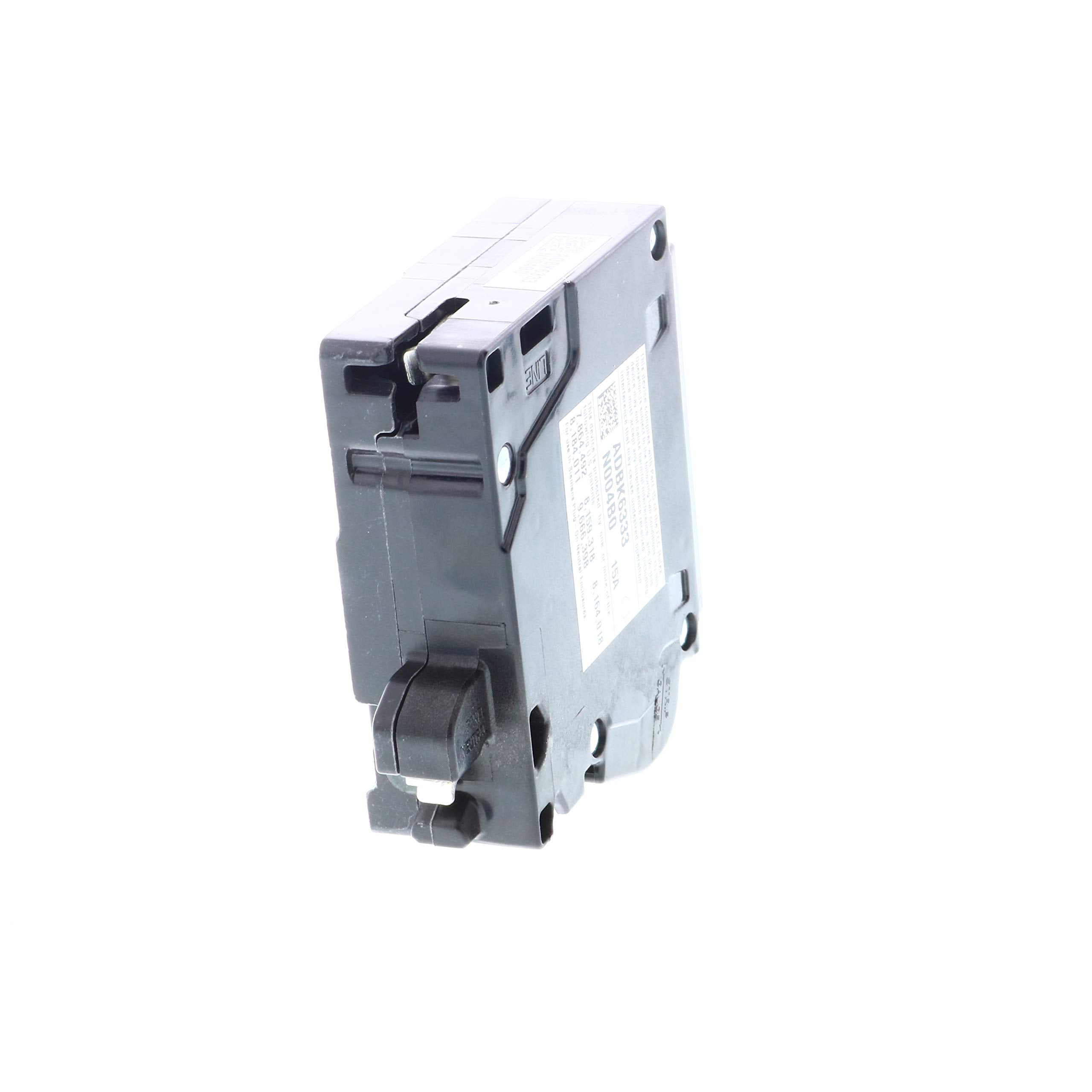 Siemens 15A AFCI plug-on-neutral breaker packaging, UL Listed reliability.