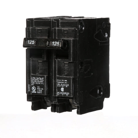 Siemens Q2125 125-Amp DP QP breaker front view for reliable protection