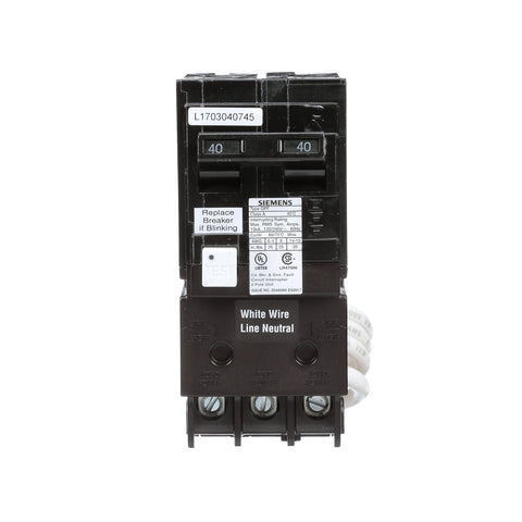 Siemens QF240A side install highlighting mounting for wiring versatility.