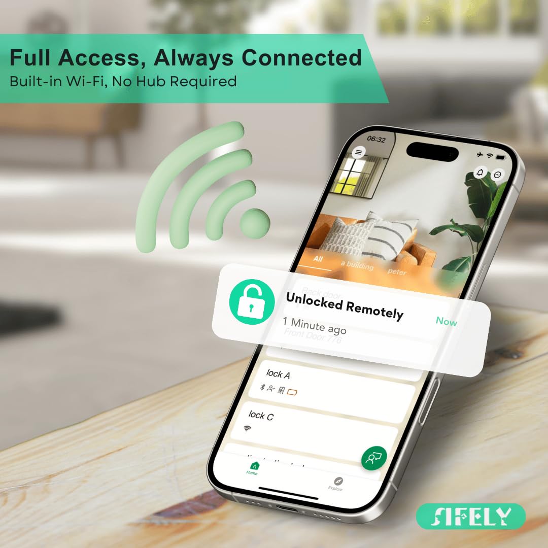 Sifely Airbnb guest code management screen showing temporary access for guests.