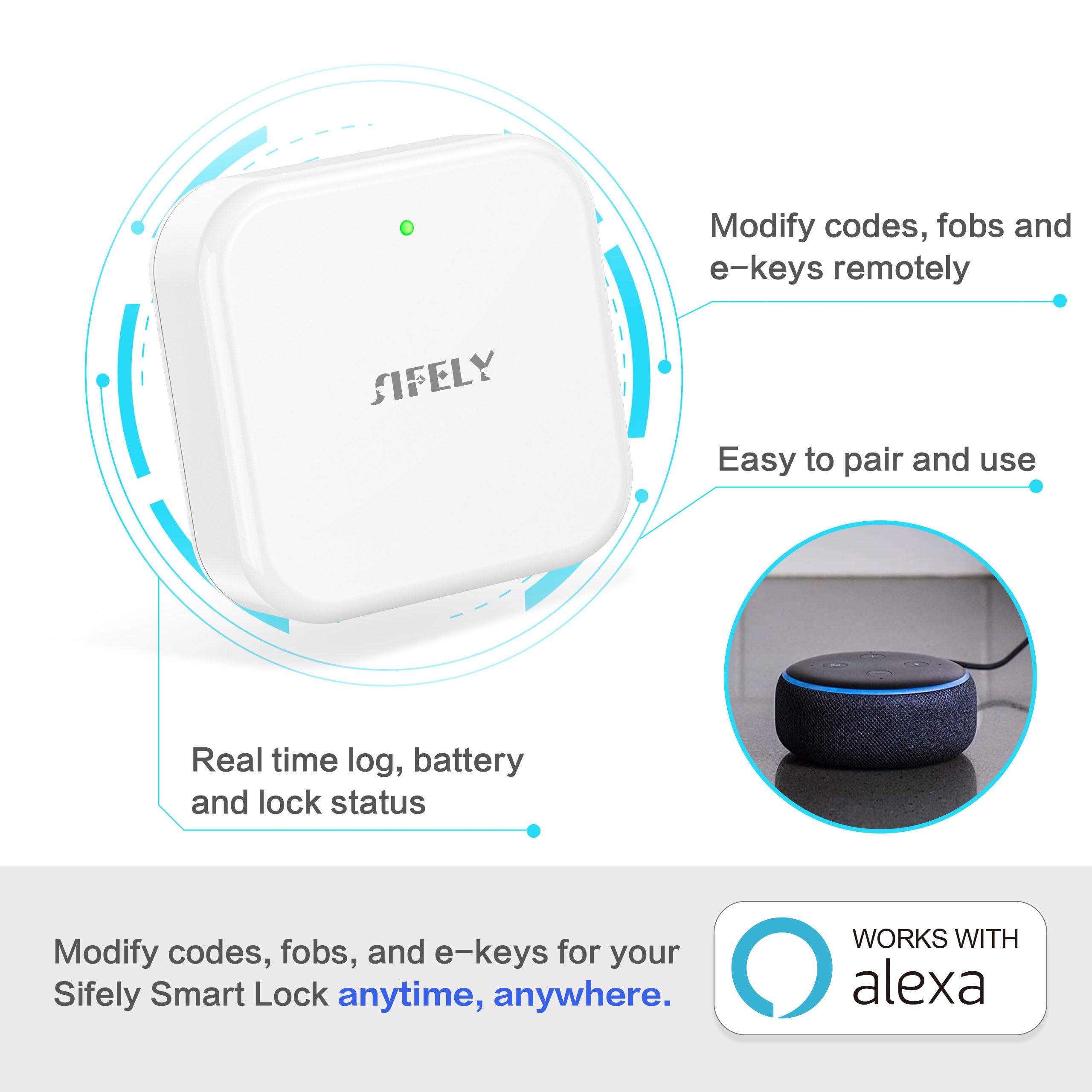 Sifely G2 remote access app view for locking and unlocking remotely.