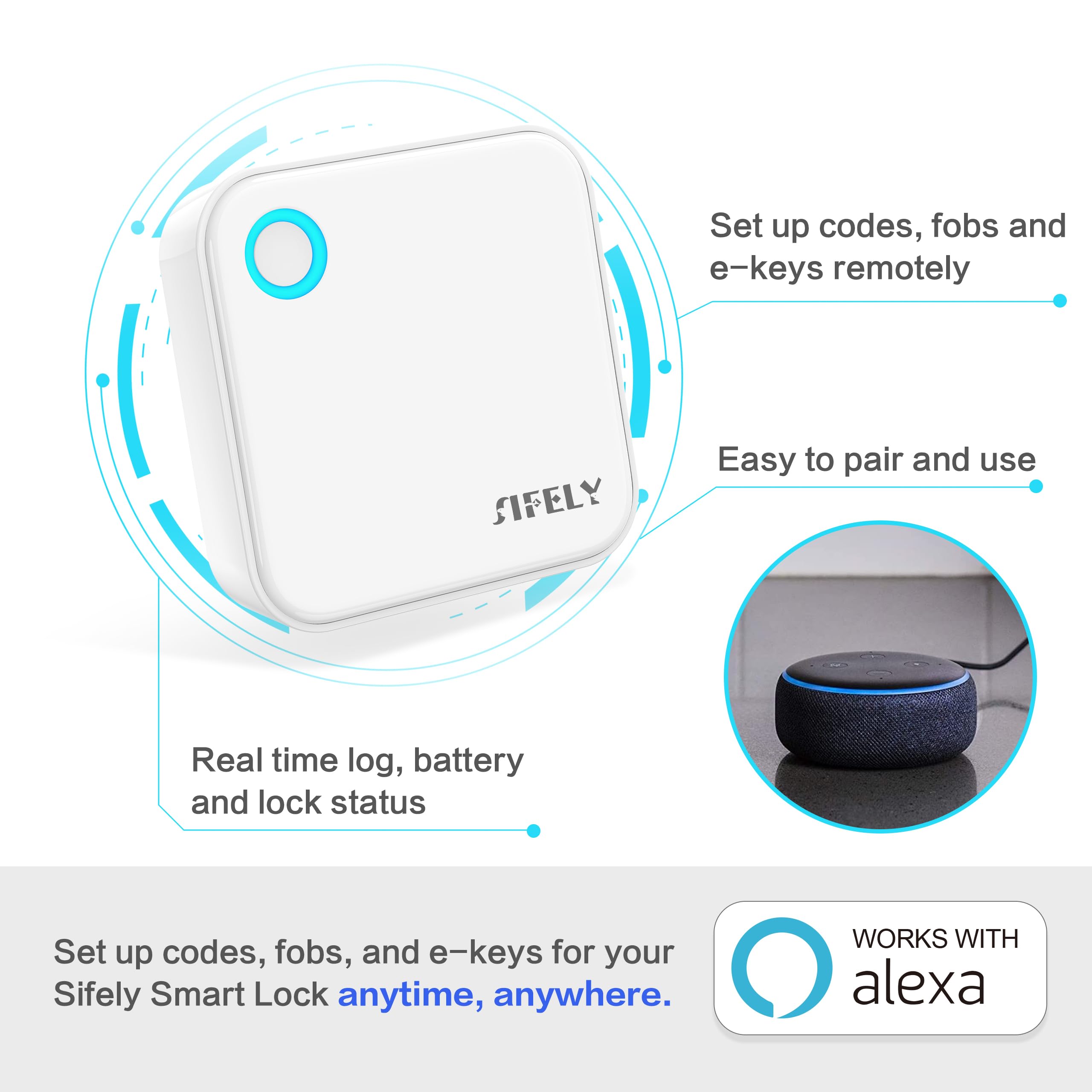 Sifely G5 remote access enables control from anywhere.