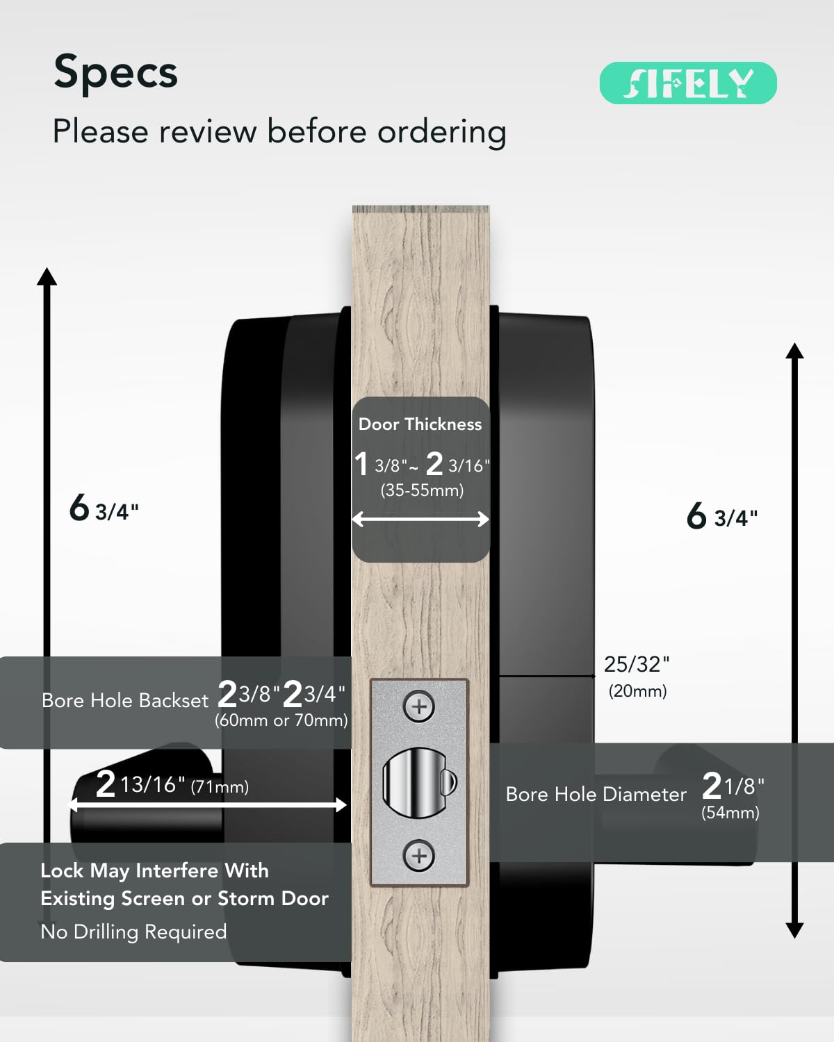 Sifely smart home compatibility for voice control via Alexa or Google.