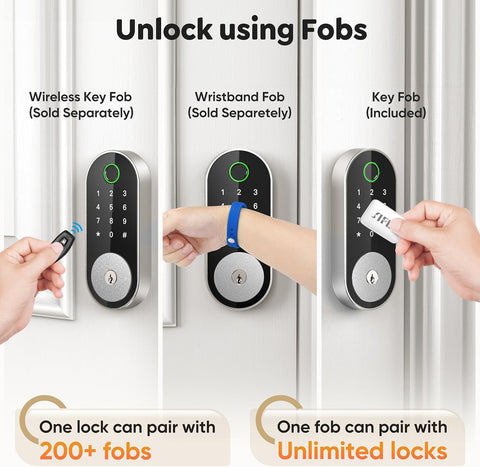 Sifely app interface for remote control and codes