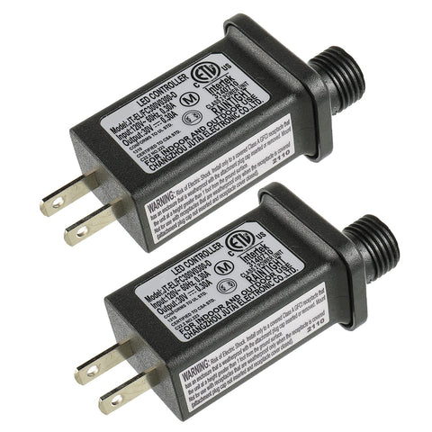 SIGANDG 30V 9W transformer front view powering festive lights and eight modes