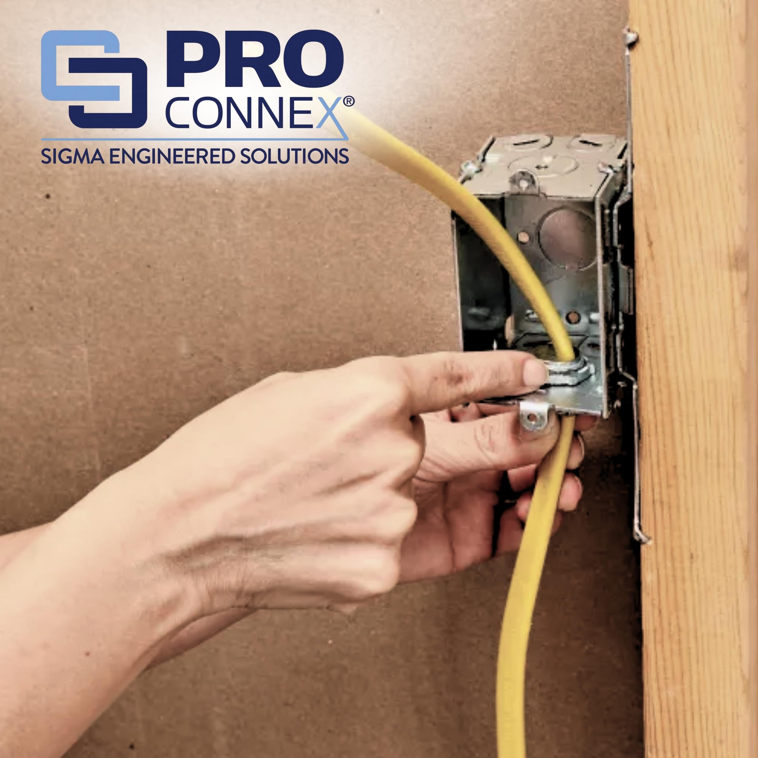 Sigma ProConnex C-500 cable compatibility covers NM and flexible cords.