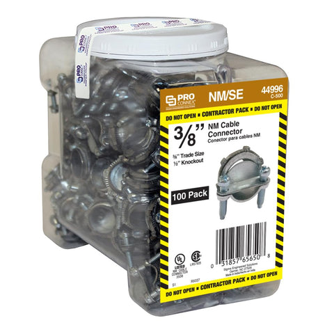 Sigma ProConnex C-500 zinc-die-cast body delivers durable terminations.