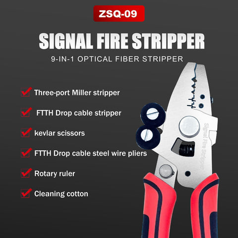 Signal fire wire cutters with sharp blades for clean cuts