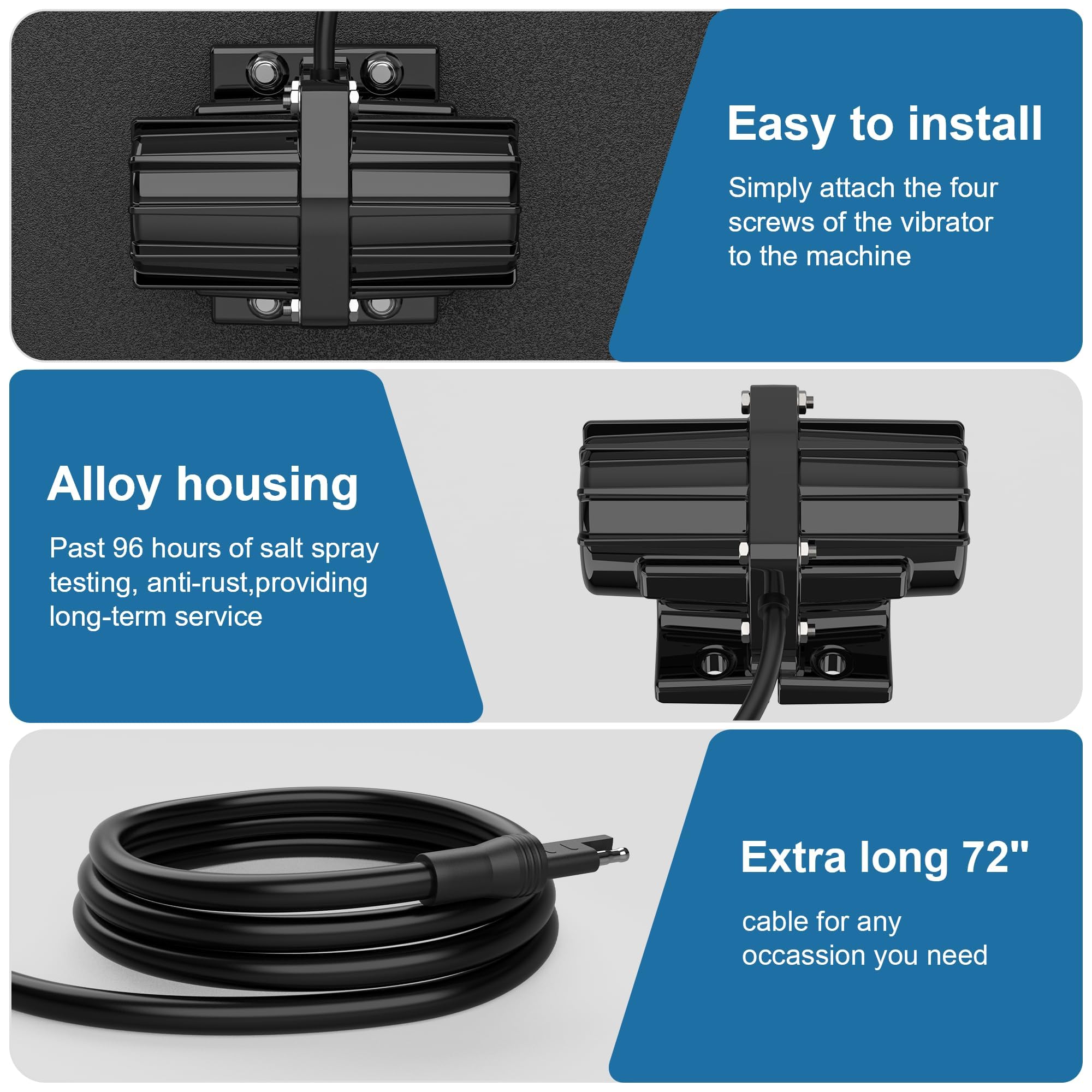 Signstek 72-inch SJEOW cable enables flexible wiring installations.