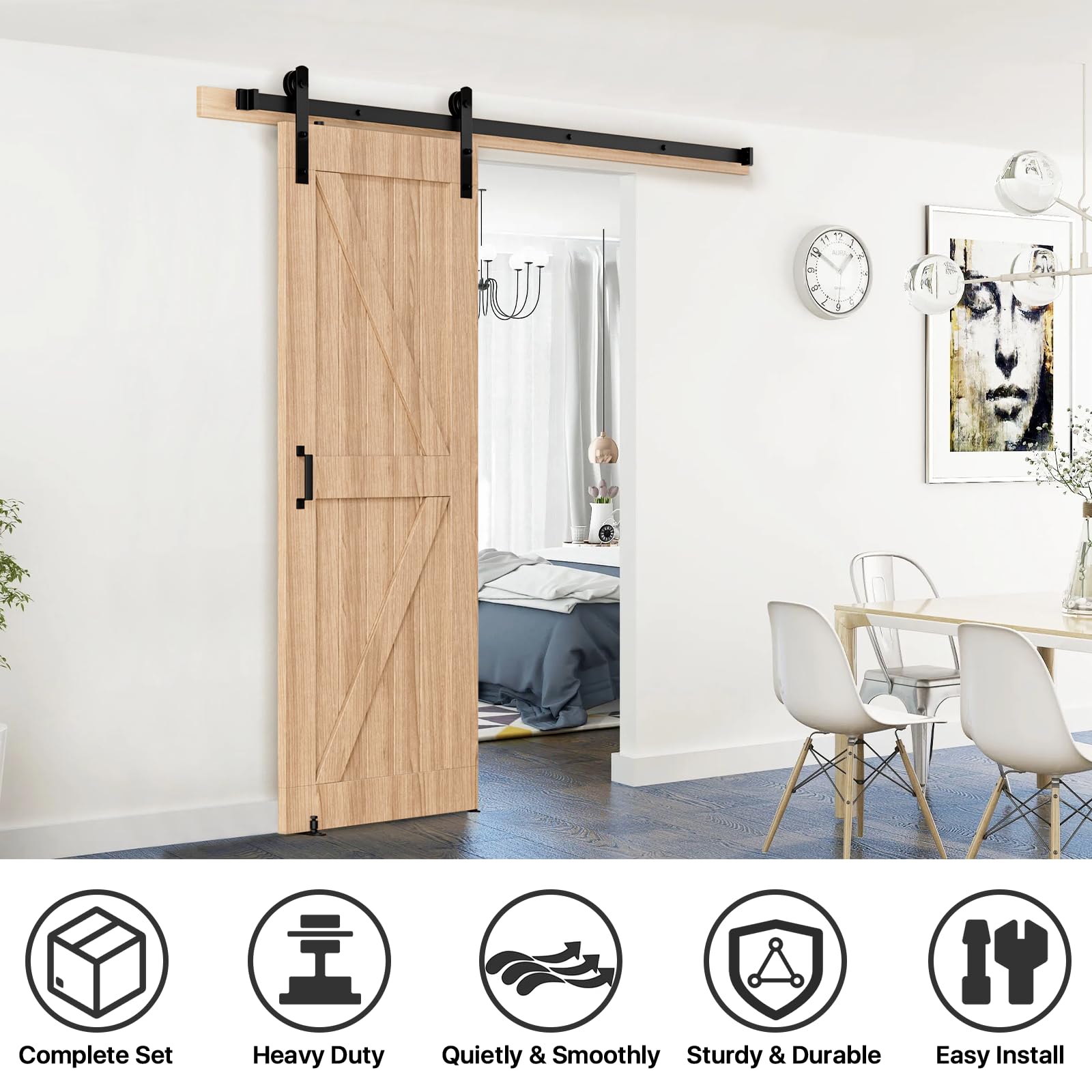 Signstek kit includes two handles and a Dook Hook for easy mounting.