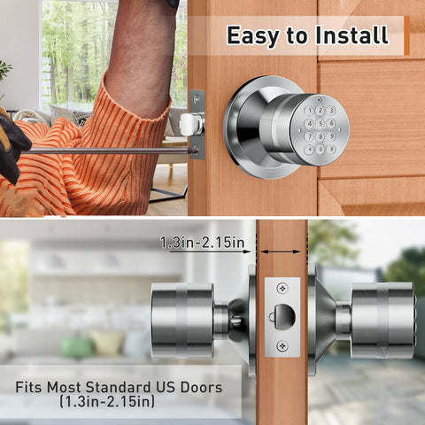 Signstek lock adjustable backset 60 70 mm for diverse doors