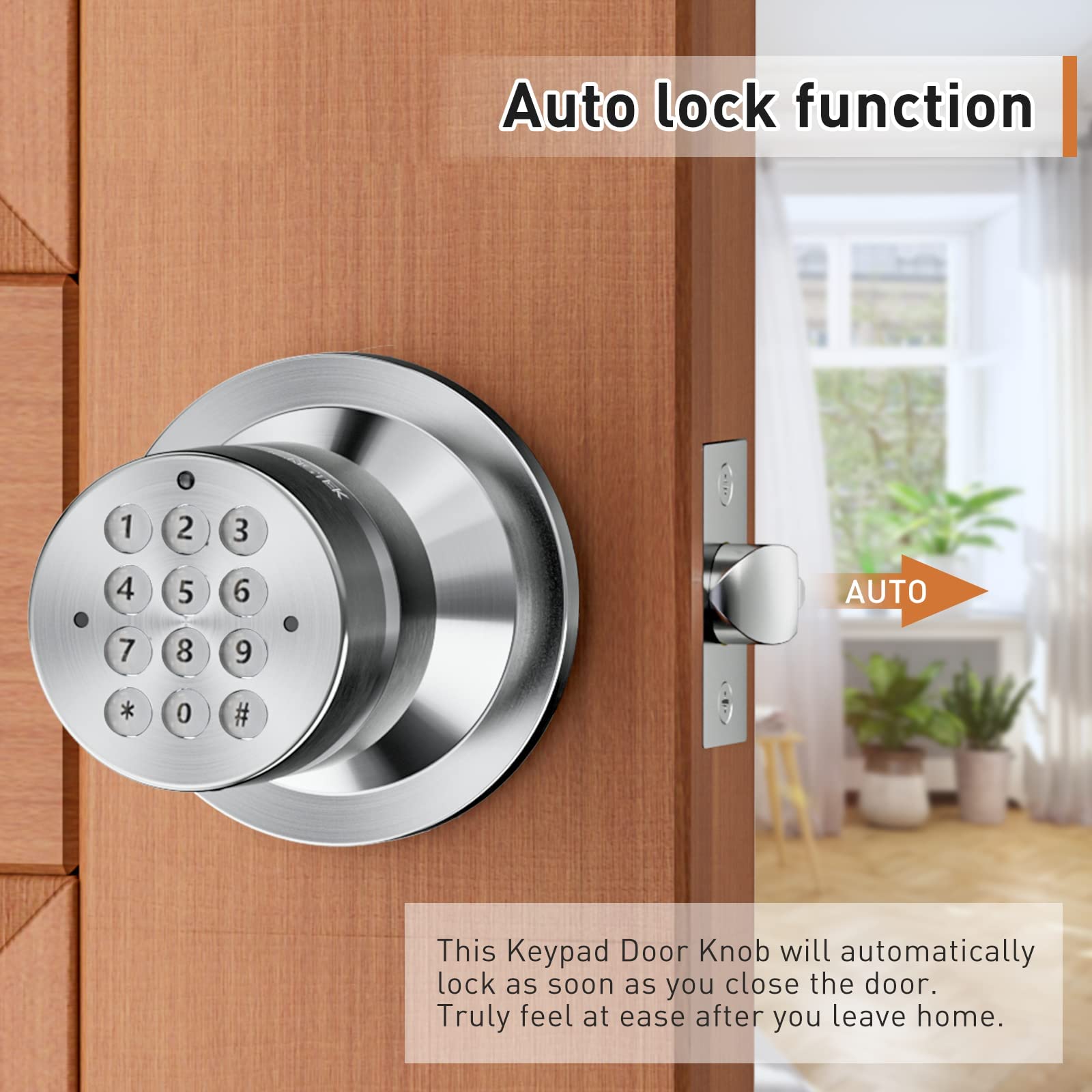 Signstek keyless entry lock mute mode enables discreet operation