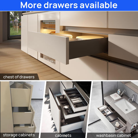 SIGOEI 50k cycle tested drawer slide offering confidence in long-term performance