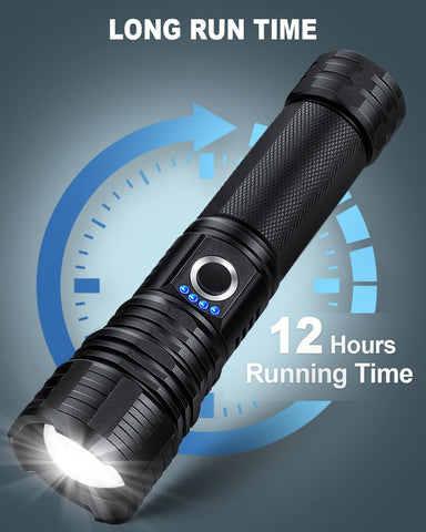 Sigoobal 2-pack USB fast charging keeps flashlights ready for expeditions.