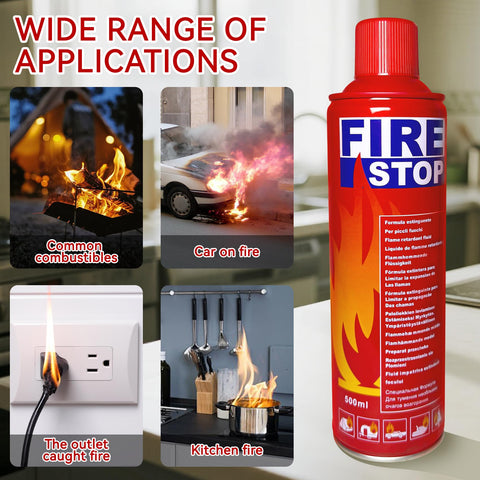 SIHEPETSHOPS BBQ-ready extinguisher enables quick control with no mess