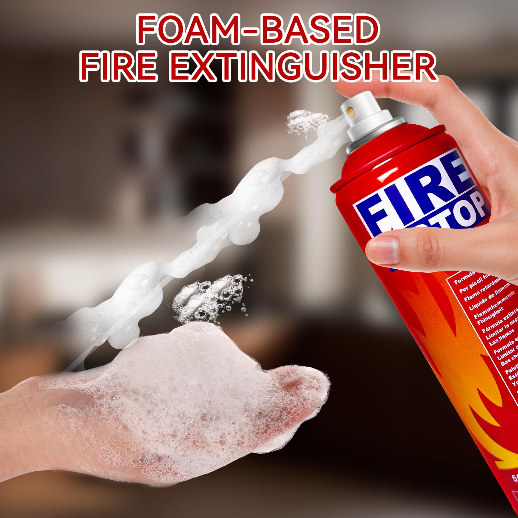 SIHEPETSHOPS compact design extinguisher fits small spaces for easy storage