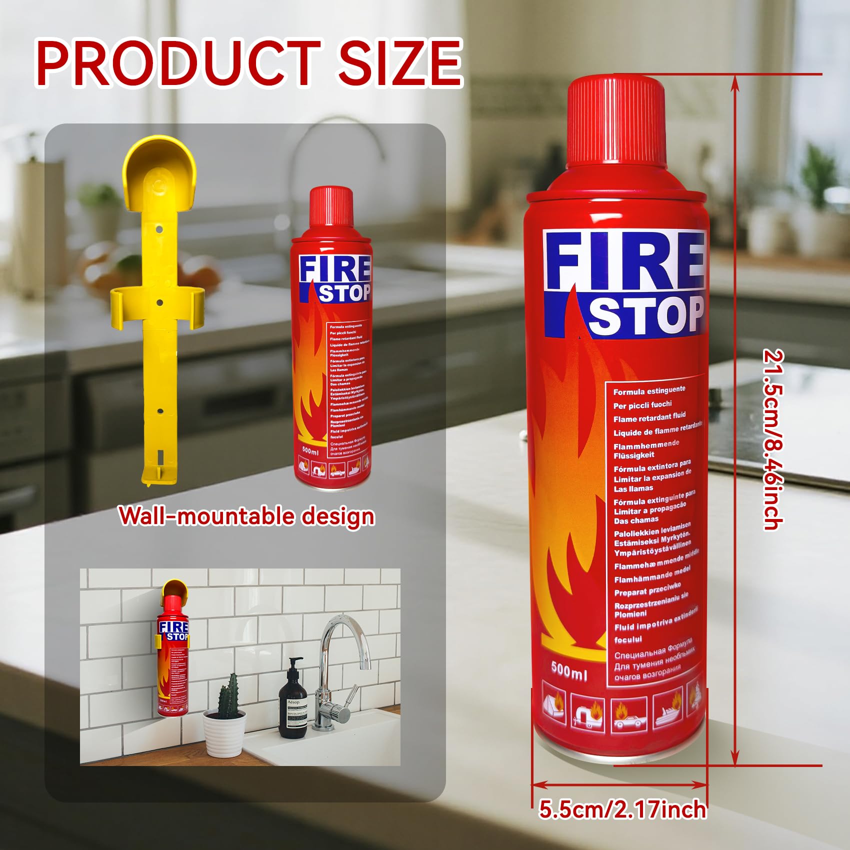SIHEPETSHOPS easy-cleanup extinguisher after use with minimal residue