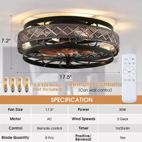 SHIHOT remote and app control makes adjusting speed and lighting effortless.