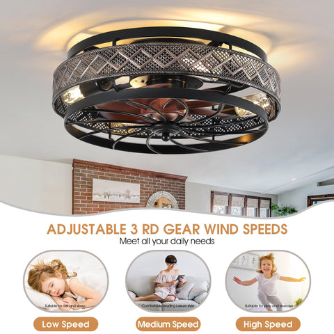 SHIHOT reversible wind feature for all-season comfort in compact rooms.