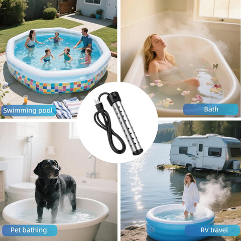 Silanit multi-unit setup for larger pool heating with separate outlets.