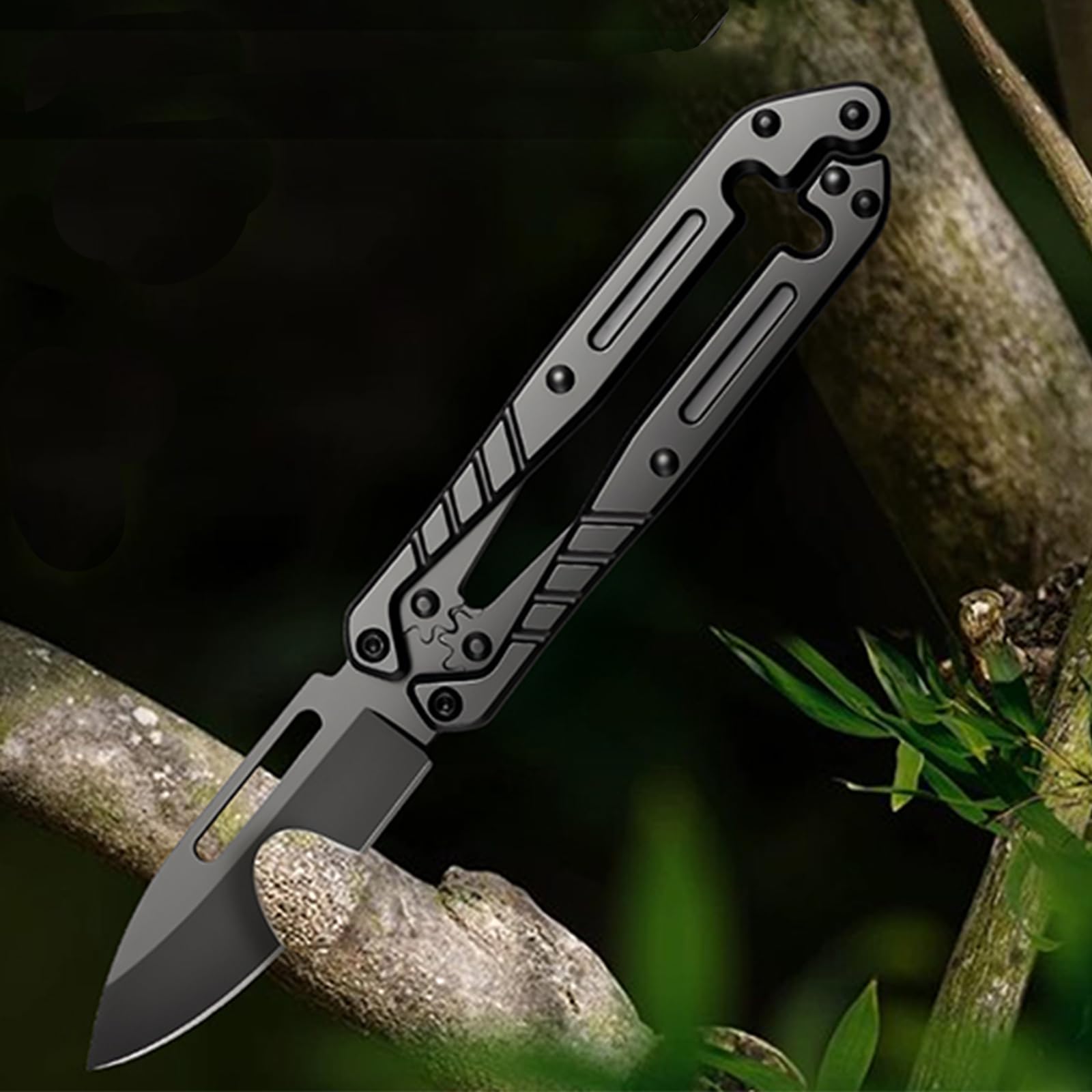 Silaoburi blade safety cover minimizes slips during heavy-duty cuts.