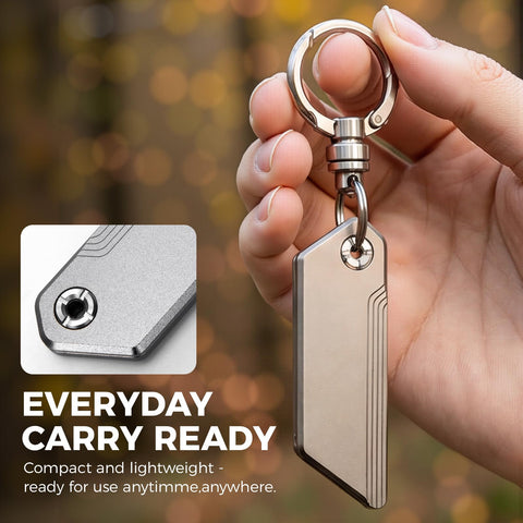 Silaoburi EDC knife on a keychain ready for tasks anywhere