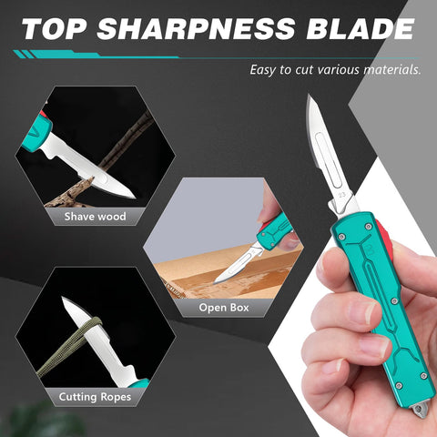Silaoburi knife belt clip enables secure daily carry.