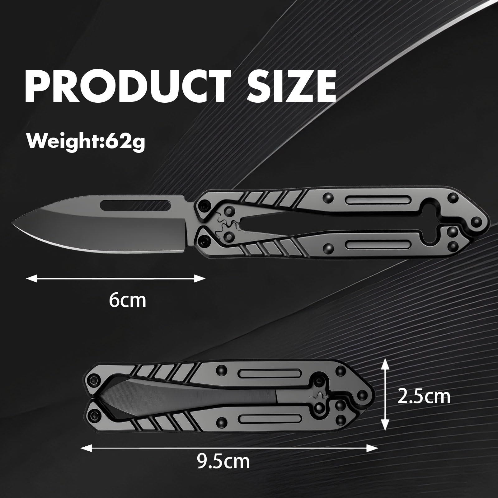 Silaoburi knife blade-change system enables fast, tool-free blade swaps.