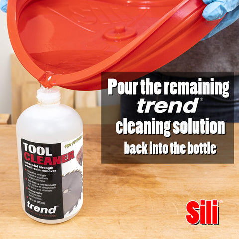 Sili Deluxe kit overview shows complete blade care system for shop tools.