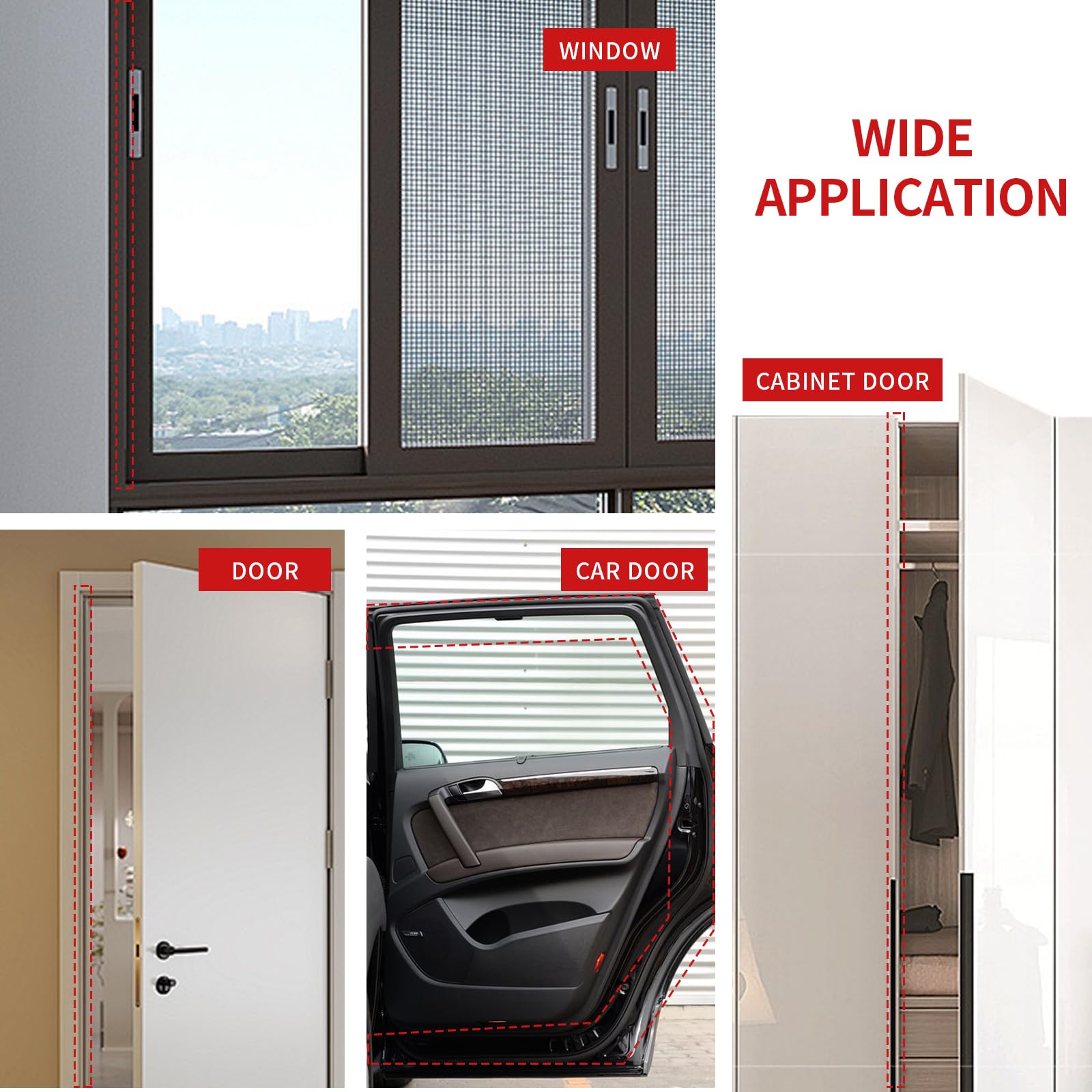 SILIENTWERK energy-efficient seal profile on a door frame