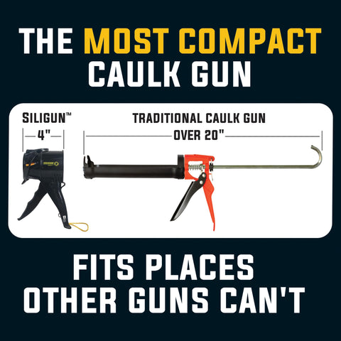 SILIGUN scraper kit included for tidy gaps