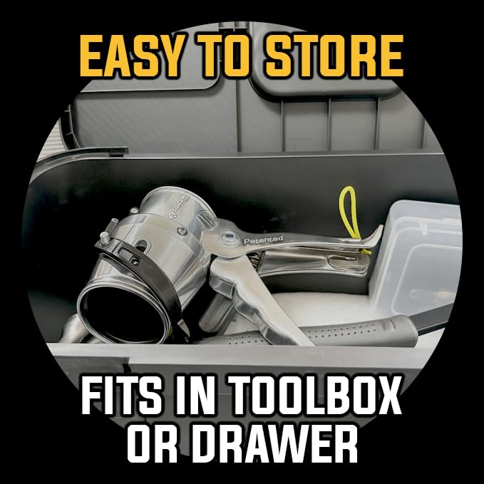 SILIGUN PRO four-inch size fits small gaps and tight corners.