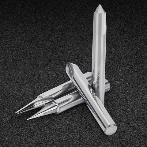 SILIVN engraving bit 60-degree V-groove for accurate decorative cuts.