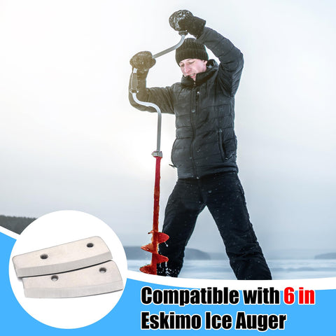 Silkfly ice auger blades essentials for serious angling on ice.