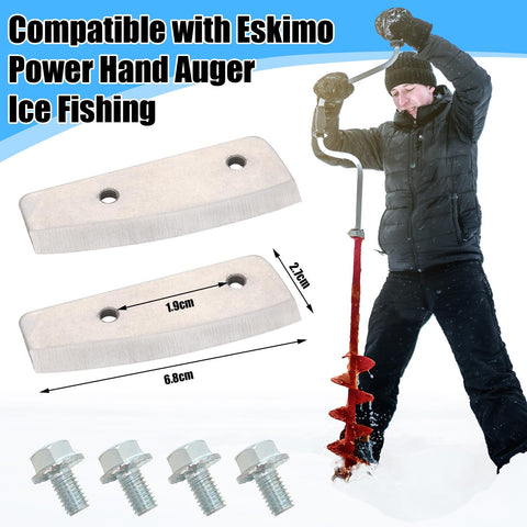 Silkfly stainless steel blades resist wear and rust in cold.