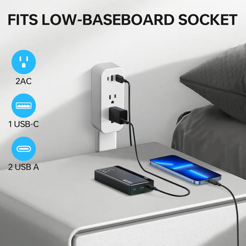 SilkFun wall-mount fasteners keep the extender secure and tidy