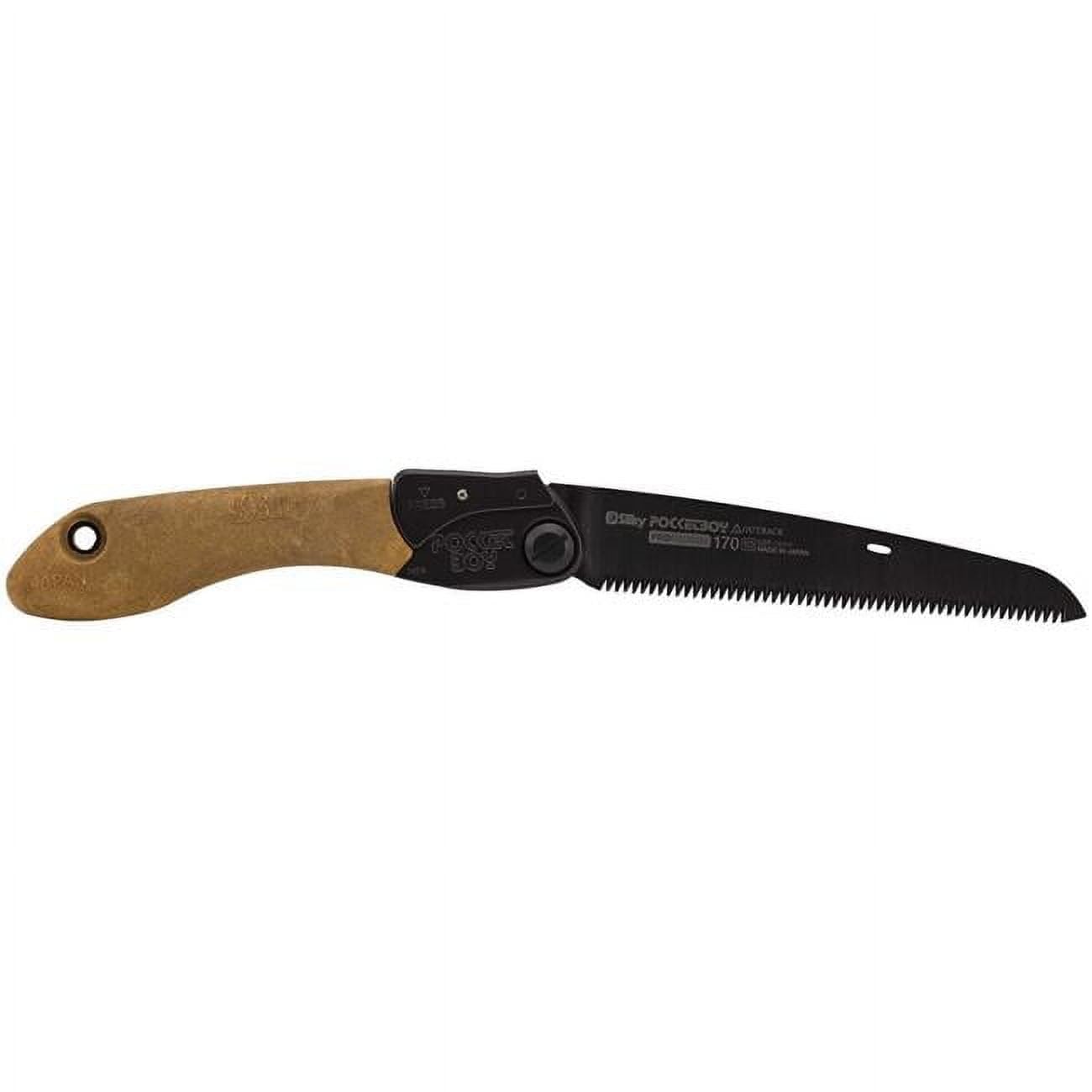 6.7-inch blade length offers versatile reach for branches and limbs.