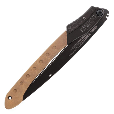 Silky Bigboy 2000 handle grip highlights ergonomic comfort in demanding conditions