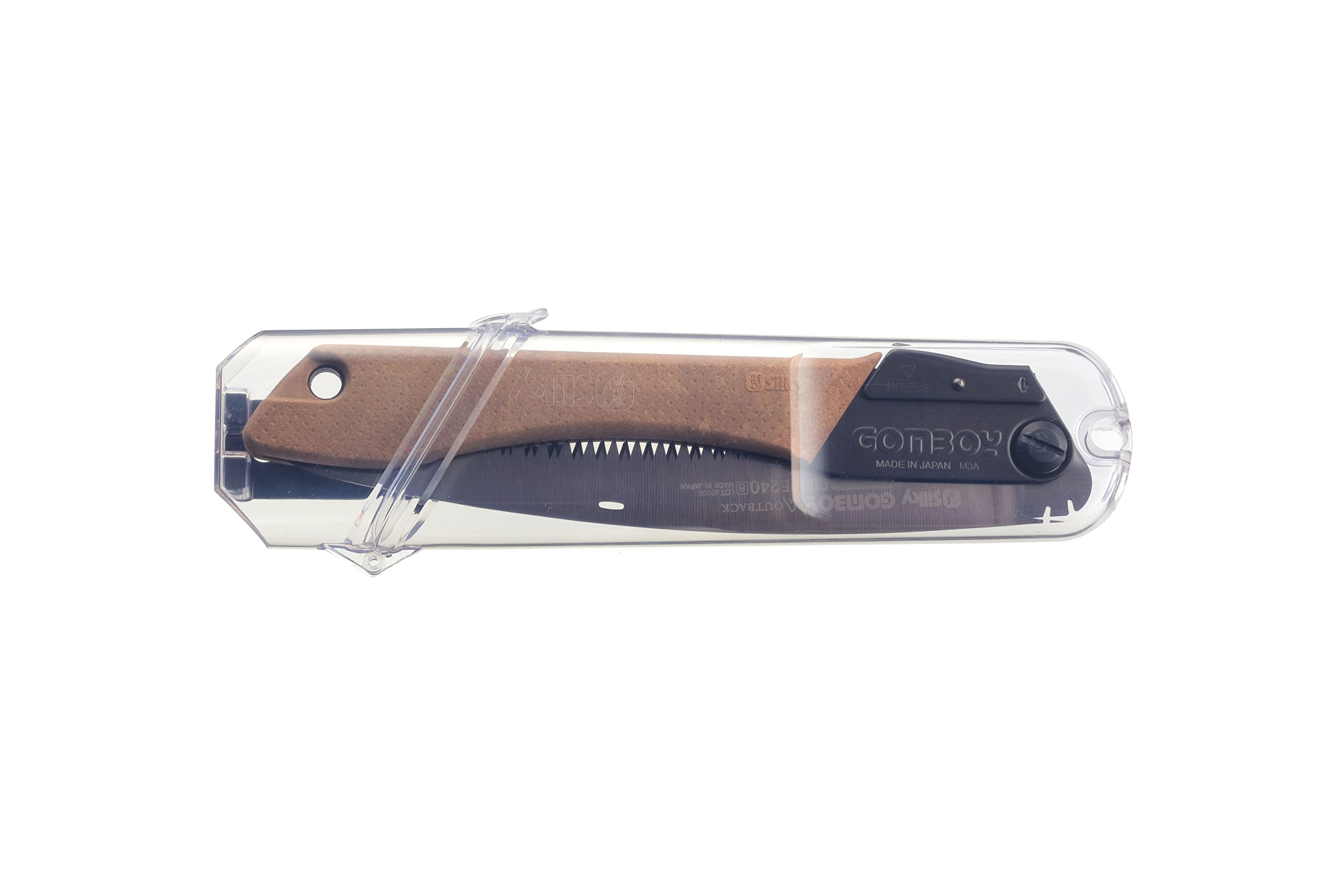 Silky Gomboy Curve lightweight blade design reduces fatigue during use.
