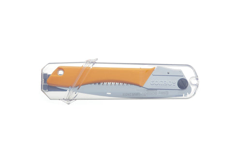 Silky GomBoy Curve Pro saw curved blade extending reach.