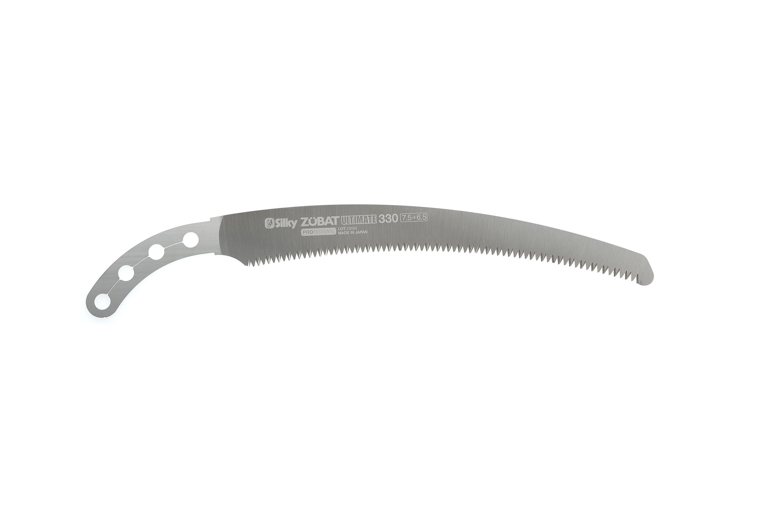Silky ZUBAT in-use pruning scene demonstrates curved cutting performance