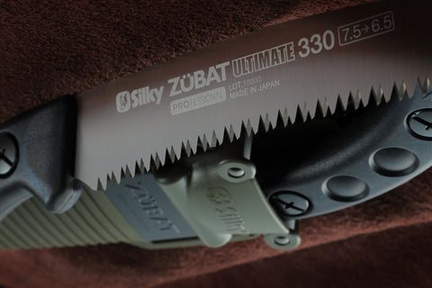 Silky ZUBAT pivoting sheath improves field carry and blade safety