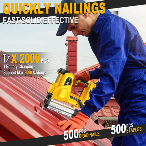 SILVEL large capacity magazine supports up to 100 nails