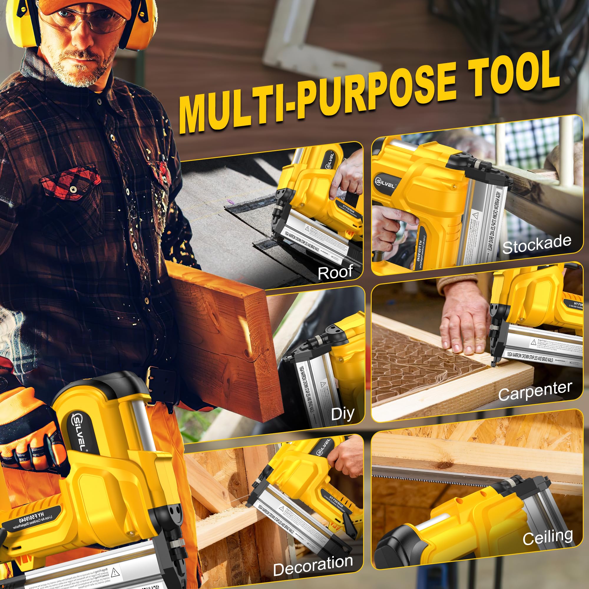Ergonomic and lightweight design reduces user fatigue